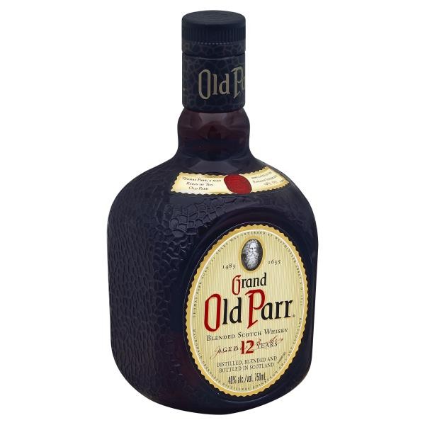 Grand Old Parr Blended Scotch Whisky Aged 12 Years 750ml