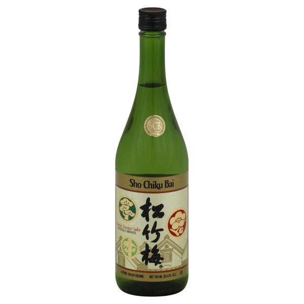 Sho Chiku Bai Classic Junmai Sake 750ml