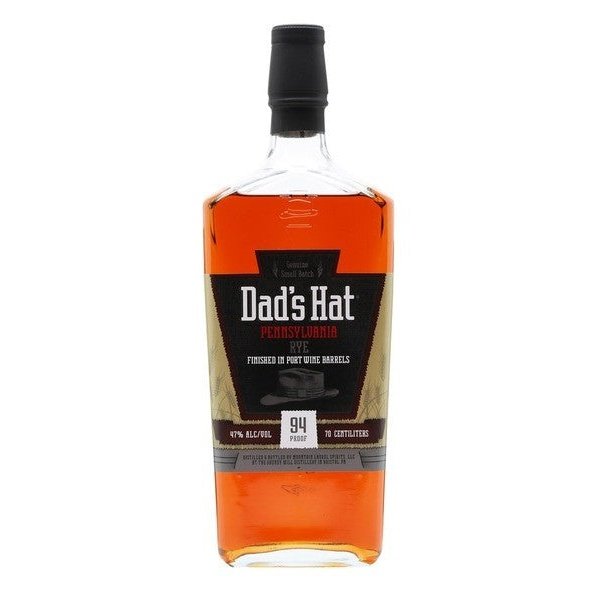 Dad's Hat Pennsylvania Rye Whiskey Finished In Port Wine Barrels 750ml