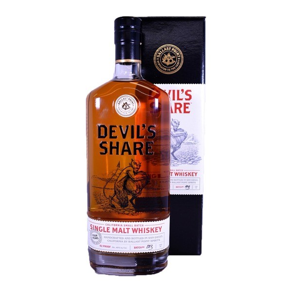 Devil's Share Single Malt Whiskey - Batch No. 3 750ml