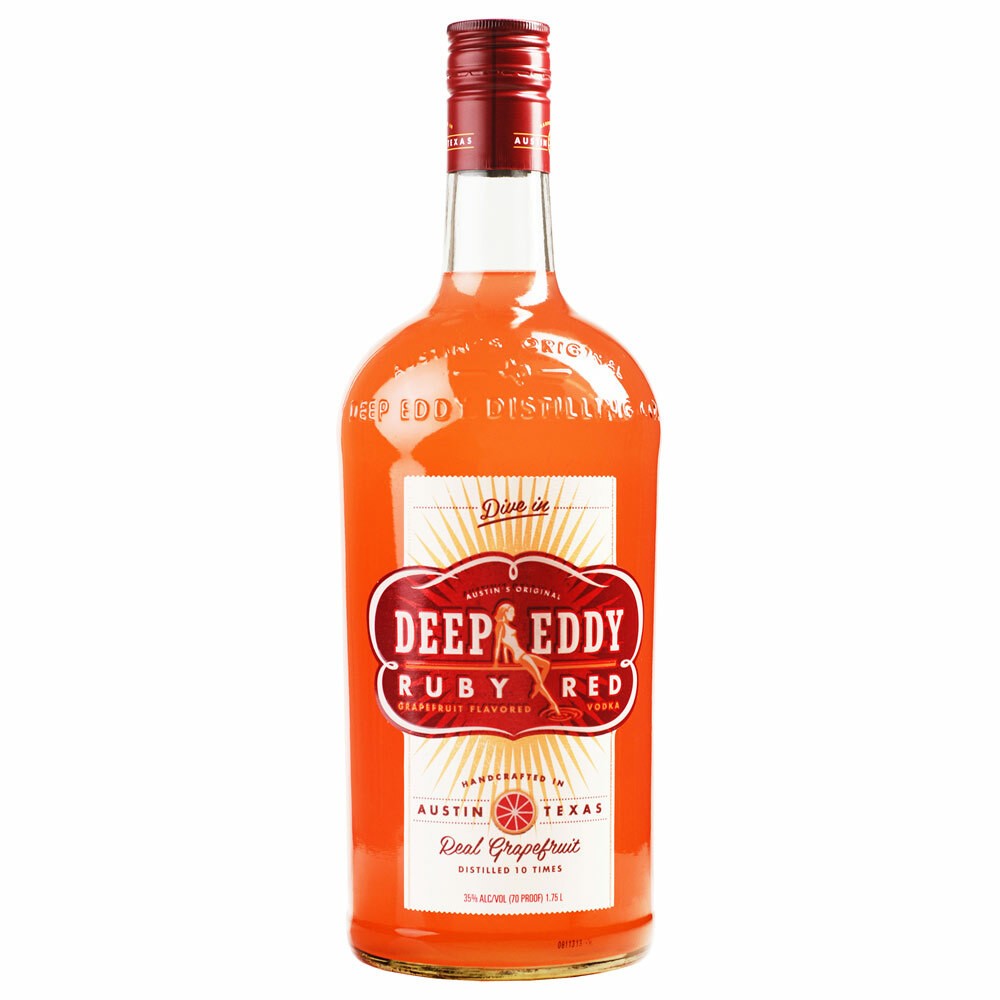 Deep Eddy Ruby Red Grapefruit Flavored Vodka 1.75L