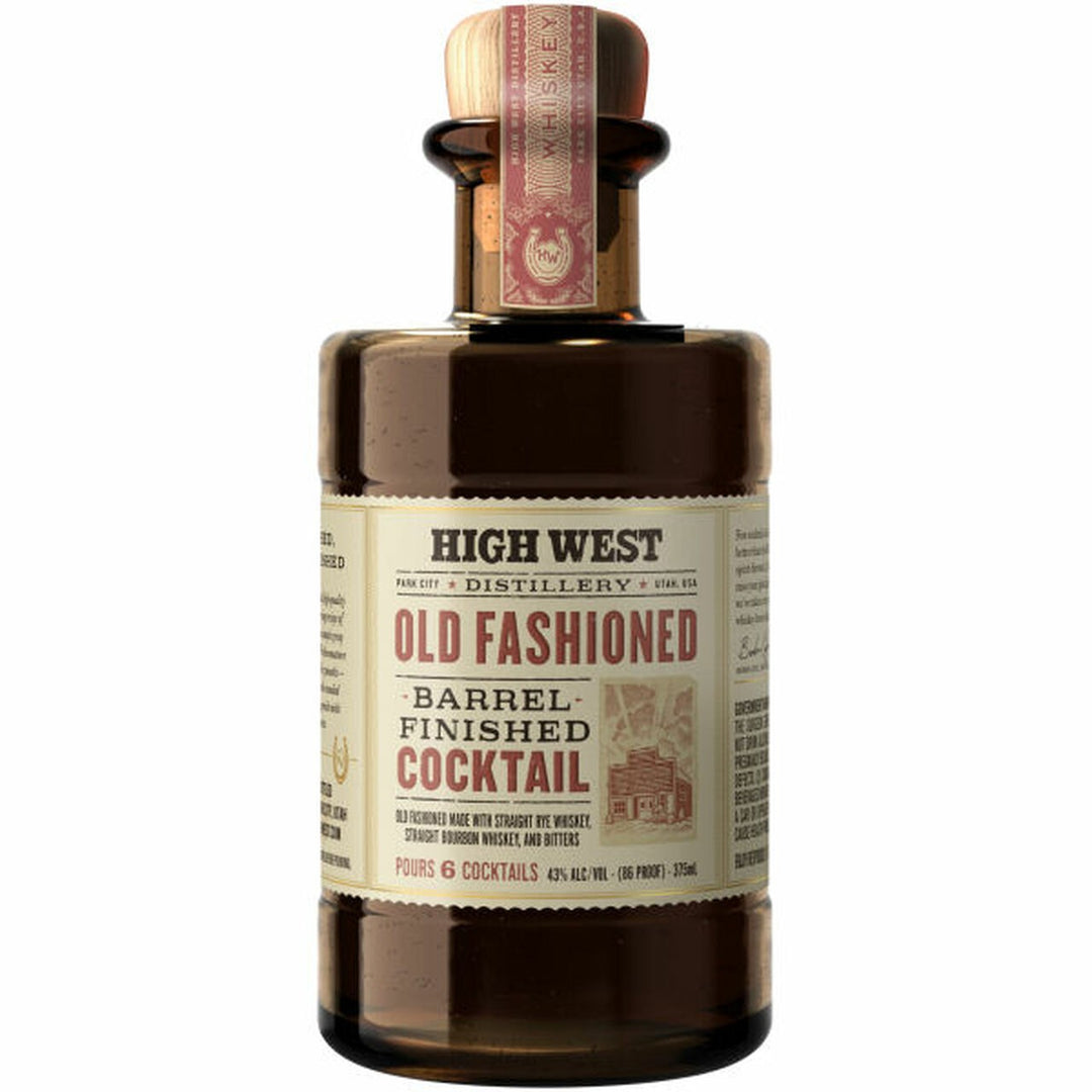 High West Old Fashioned Barrel Finished Cocktail 375ml