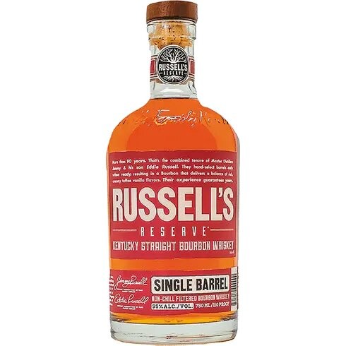 Russell's Reserve Single Barrel Kentucky Straight Bourbon Whiskey 750ml