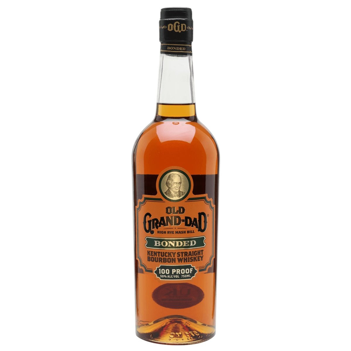 Old Grand Dad 100 Proof Kentucky Straight Bourbon Whiskey 750ml