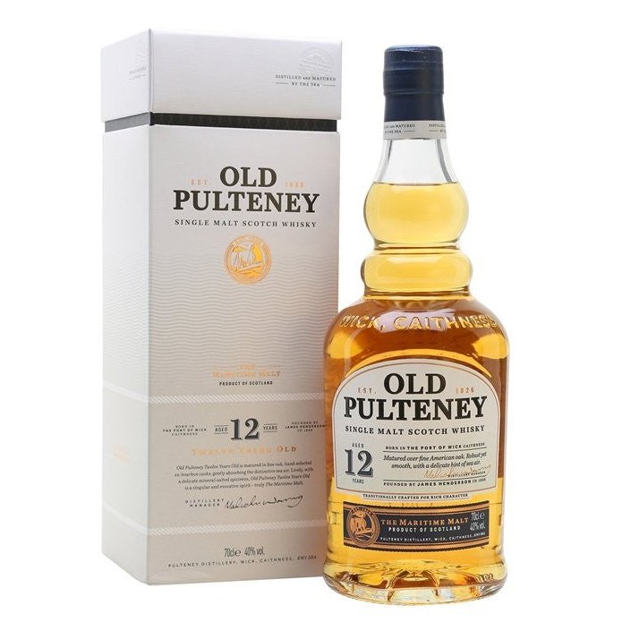 Pulteney 12 Year Old Single Malt Scotch Whisky 750ml
