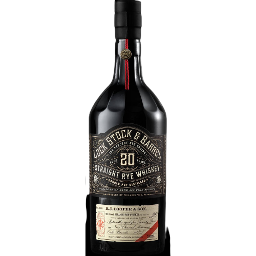 Lock Stock and Barrel 20 Year Straight Rye Whiskey (750ml) Kings Wine