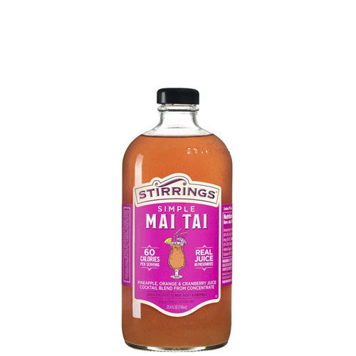 Stirrings Simple Mai Tai Cocktail Mix 750ml