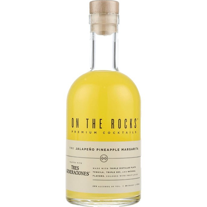 The Jalapeno Pineapple Margarita Tres Generaciones On The Rocks Premium ...