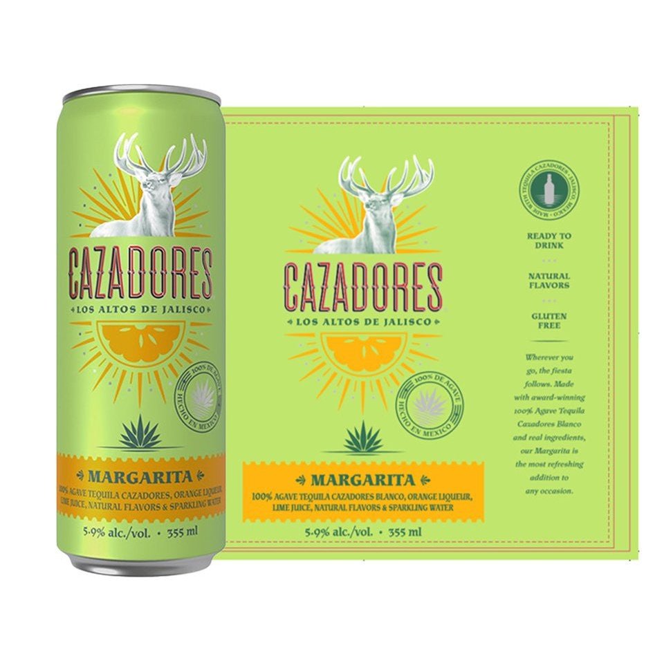 Cazadores Margarita 4 Pack (12oz) Kings Wine And Spirits Kings Wine