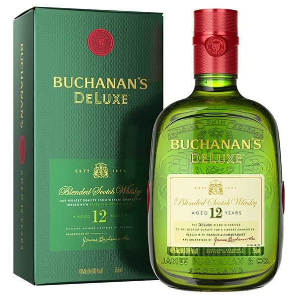 Buchanan's Deluxe Blended Scotch Whisky - Aged 12 Years 750ml