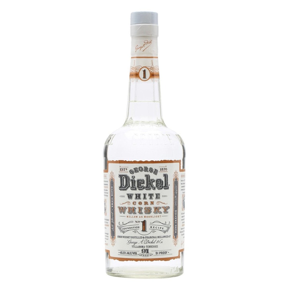 George Dickel White Corn No.1 Whisky 750ml