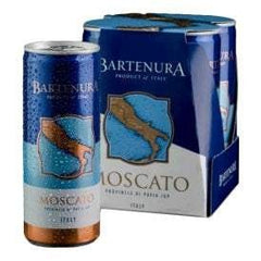 Bartenura Moscato Four Pack Cans 200ml