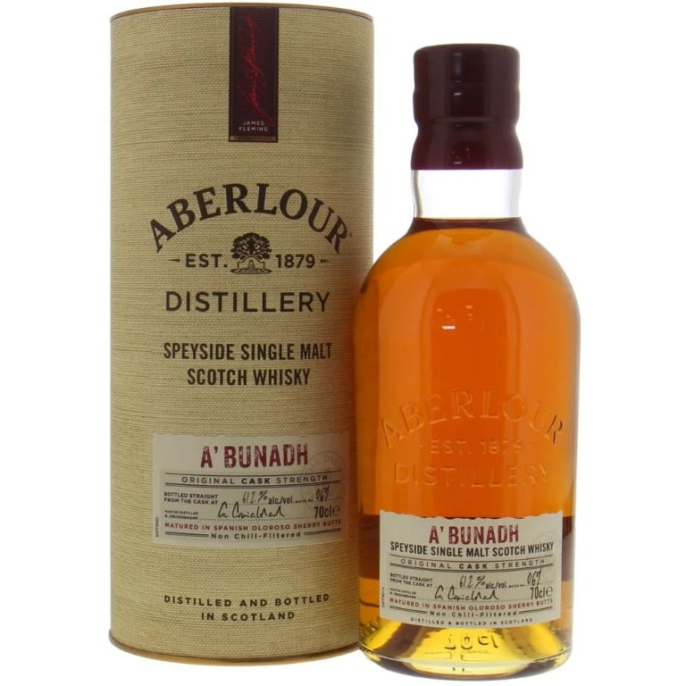 Aberlour A’bunadh Original Cask Strength - Speyside Single Malt Scotch Whisky 750ml