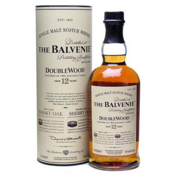 The Balvenie 12 Year Old DoubleWood - Single Malt Scotch Whisky 750ml