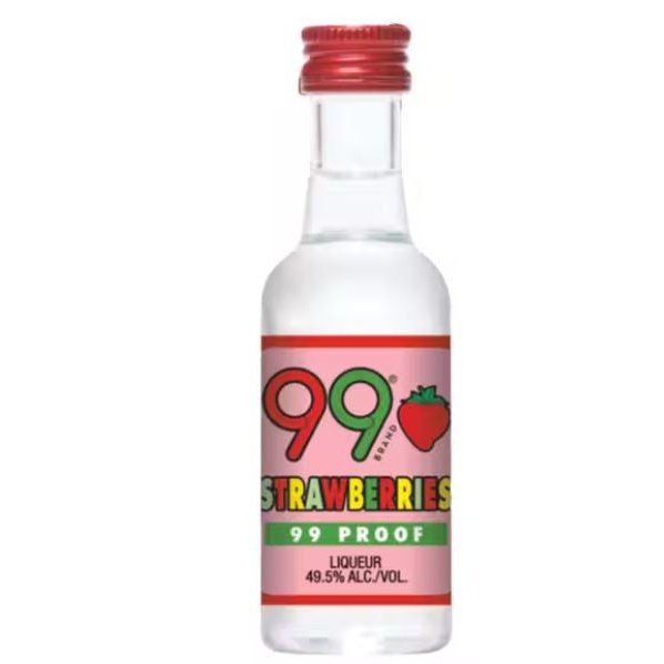 99 Brand Strawberries Liqueur Shots (12x50ml) - Kings Wine And Spirits ...