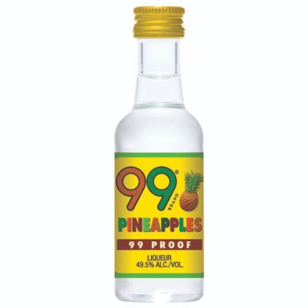 99 Brand Pineapples Liqueur 12x50ml
