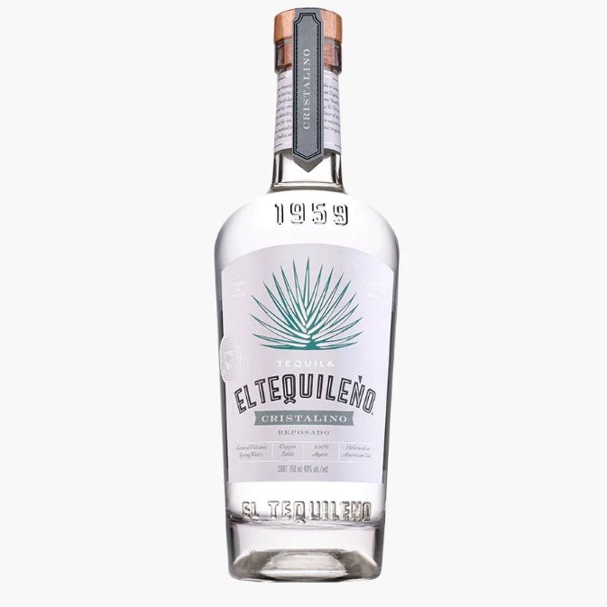 El Tequileno Cristalino Reposado Tequila 750ml