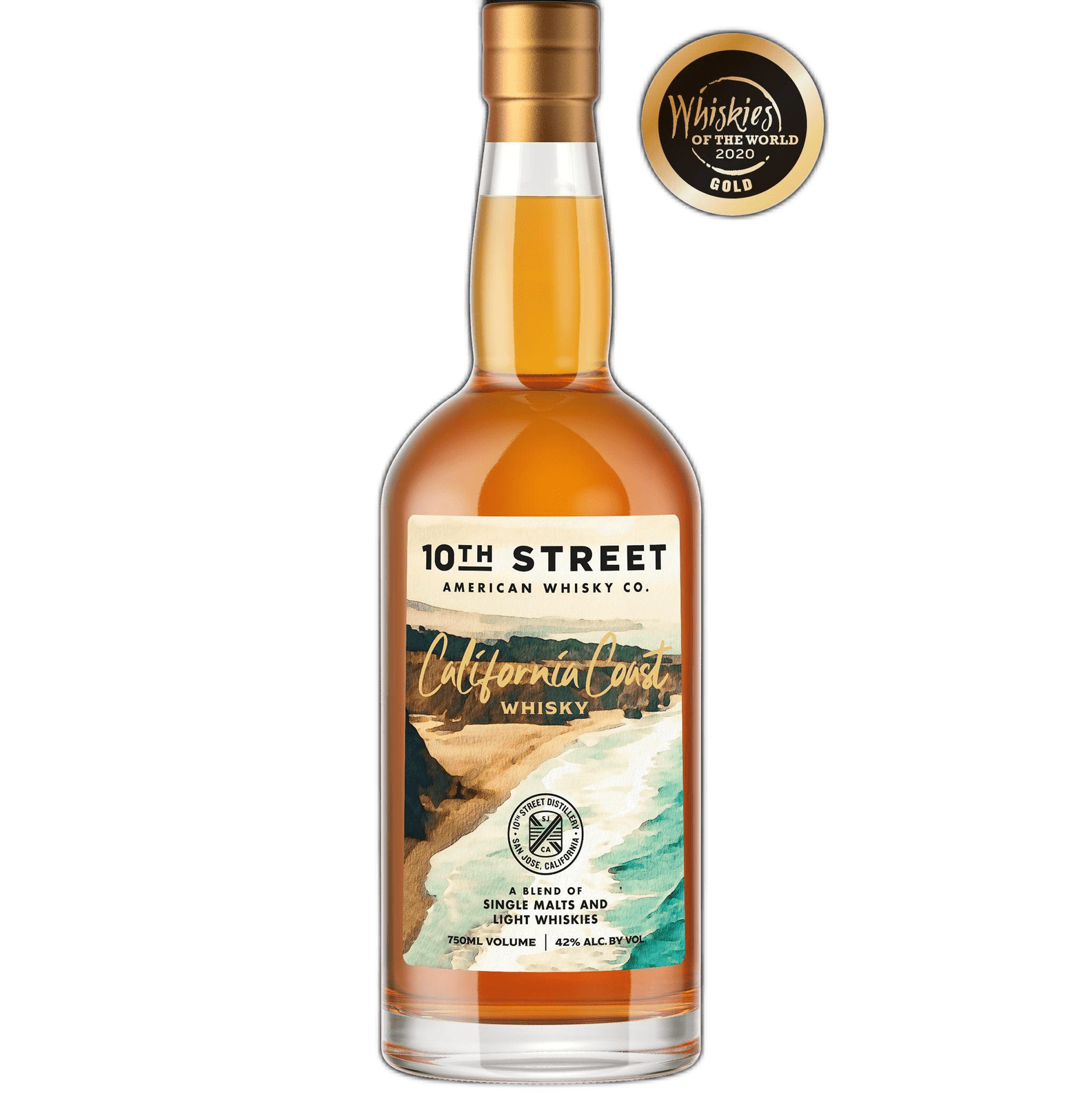 10th Street California Coast Whisky (750ml)