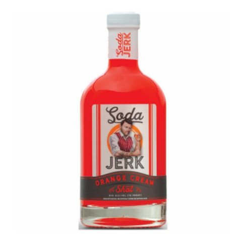 Soda Jerk Orange Cream Shot Flavored Vodka 750ml