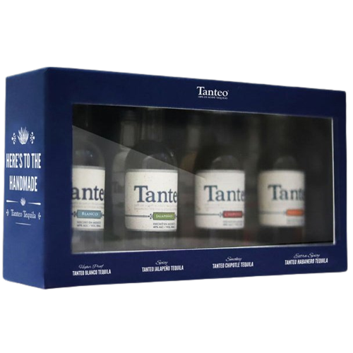 Tanteo Tequila Gift Box  Shots  (4pk)