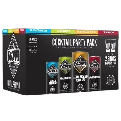 The Club Cocktail Party 12-Pack (12x200ml)