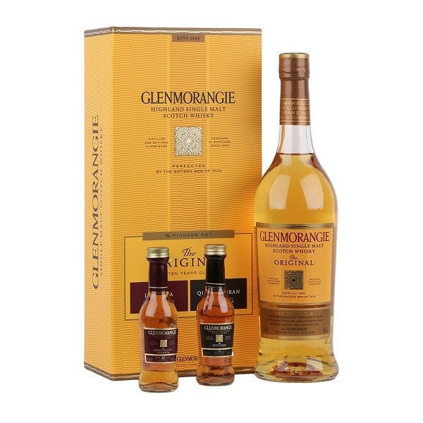 Glenmorangie Pioneer Set The Original 10 Year Old Single Malt Scotch Whisky 750ml