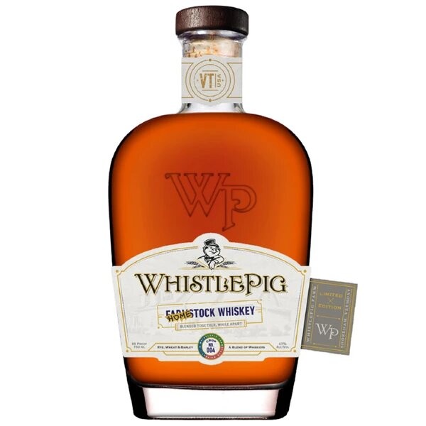 WhistlePig Homestock Crop No. 004 Straight Rye Whiskey 750ml
