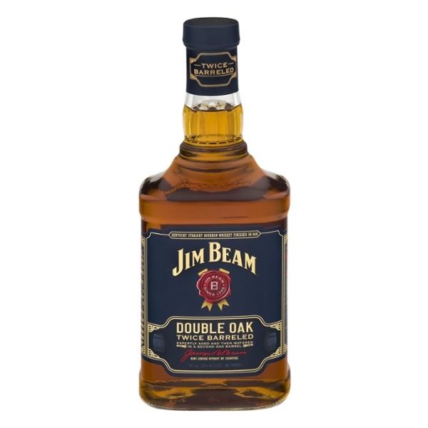 Jim Beam Double Oak Kentucky Straight Bourbon Whiskey 750ml