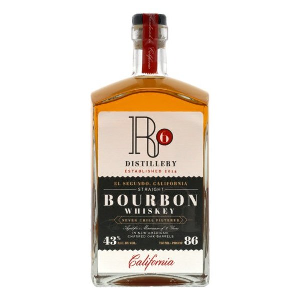 R6 Straight Bourbon Whiskey 750ml