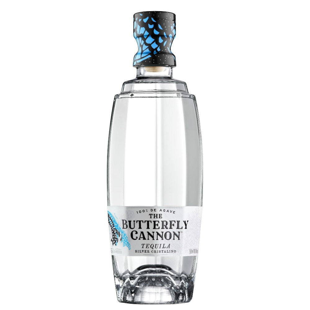 The Butterfly Cannon Silver Cristalino Tequila (750ml)