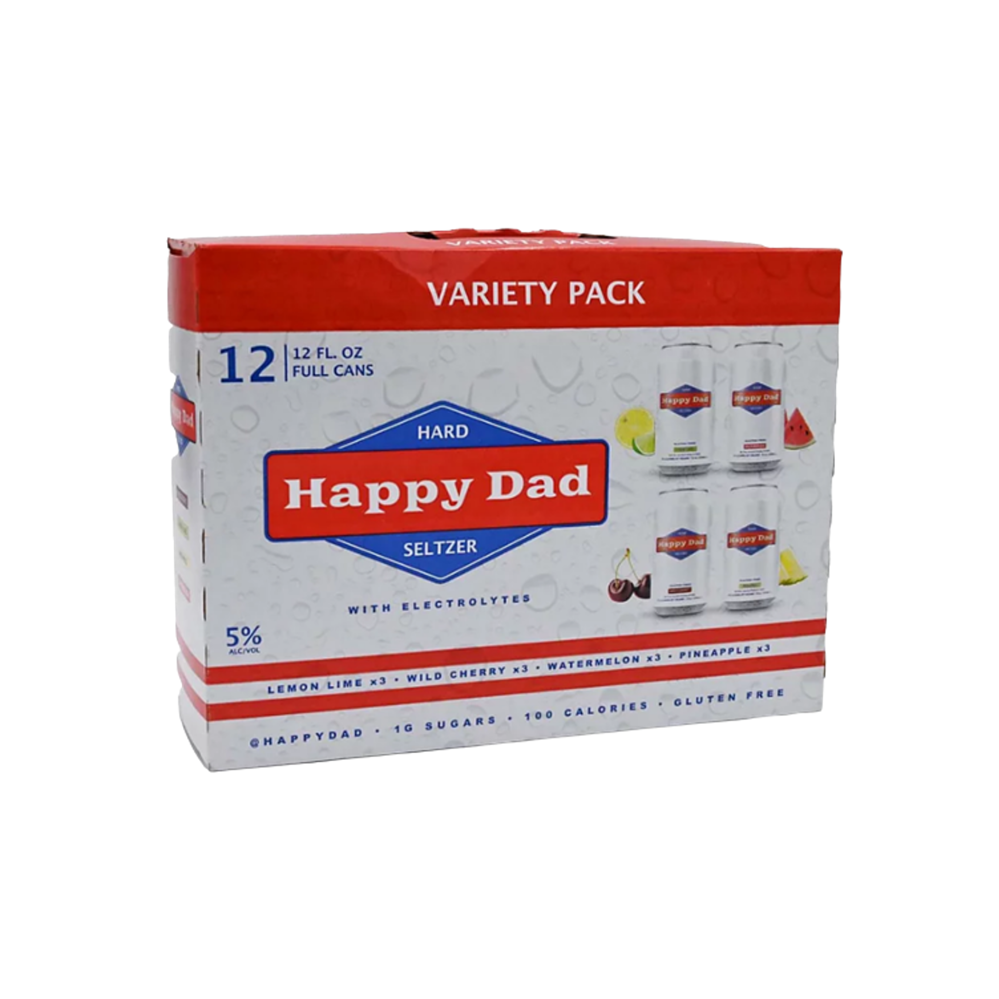 Happy Dad Hard Seltzer Variety Pack (12pk)