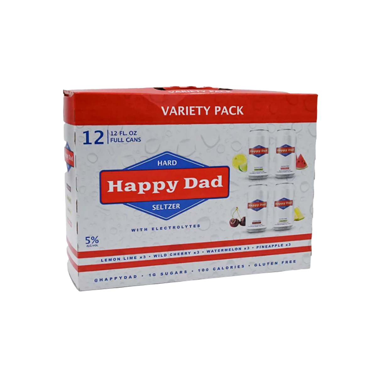 Happy Dad Hard Seltzer Variety Pack (12pk)