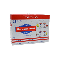 Happy Dad Hard Seltzer Variety Pack (12pk)