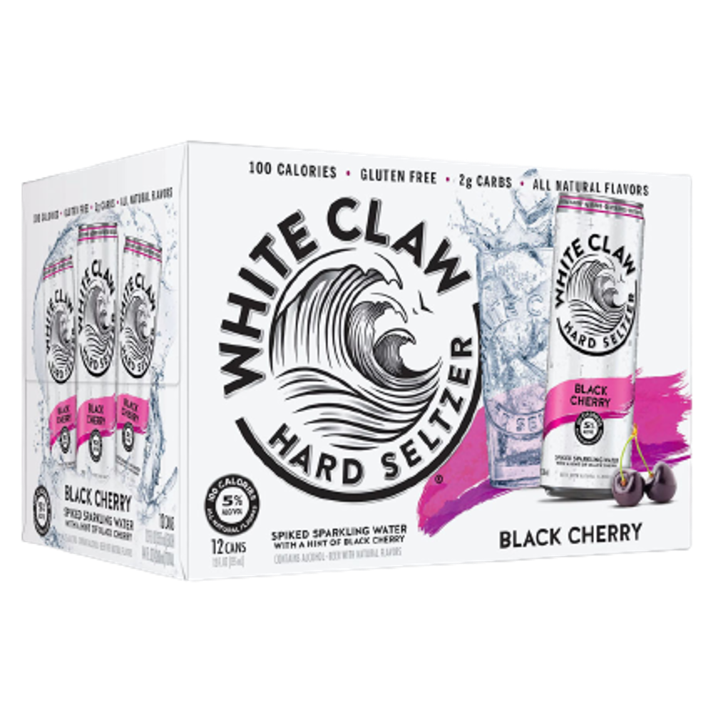 White Claw Black Cherry Hard Seltzer (12pk)