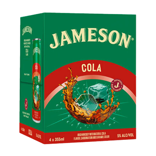 Jameson & Cola Cocktail (4pk) 