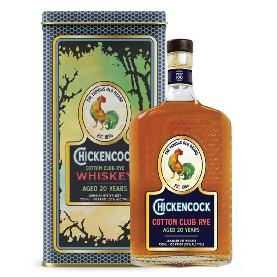 Chicken Cock Cotton Club Rye Whiskey - Aged 20 Years (750ml) - Kings ...