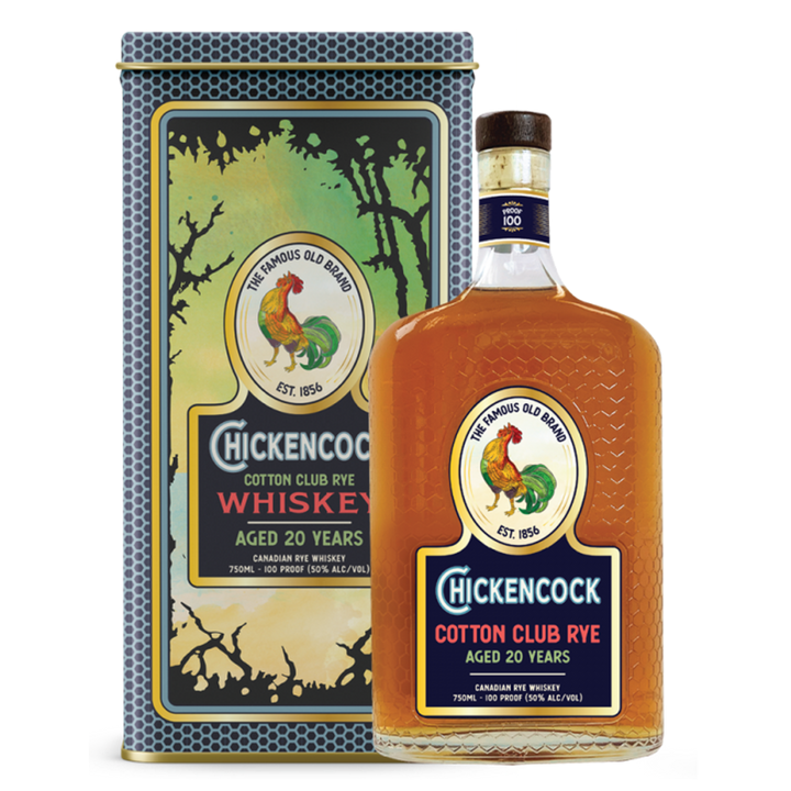 Chicken Cock Cotton Club Rye Whiskey - Aged 20 Years (750ml) - Kings ...