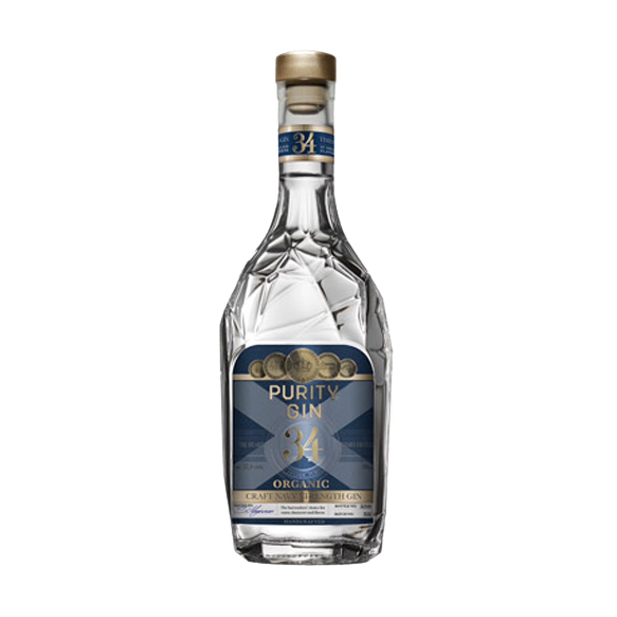 Purity 34 Navy Strength Organic Gin (750ml)