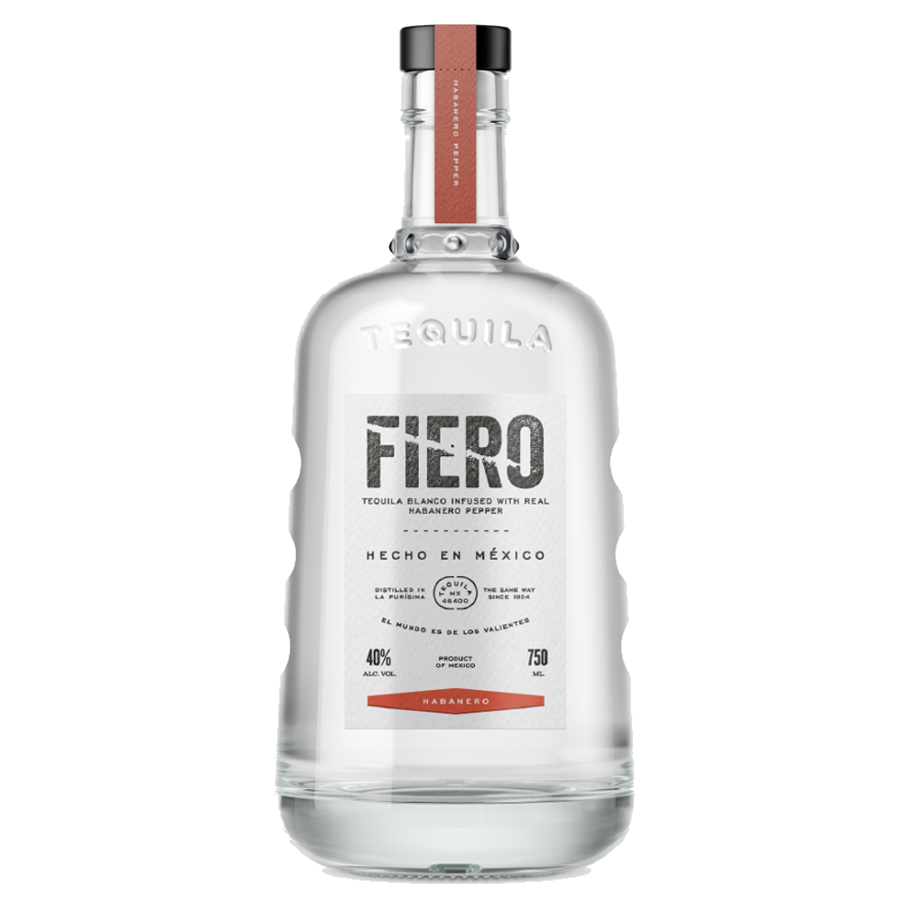 Fiero Habanero Pepper Blanco Tequila (750ml)