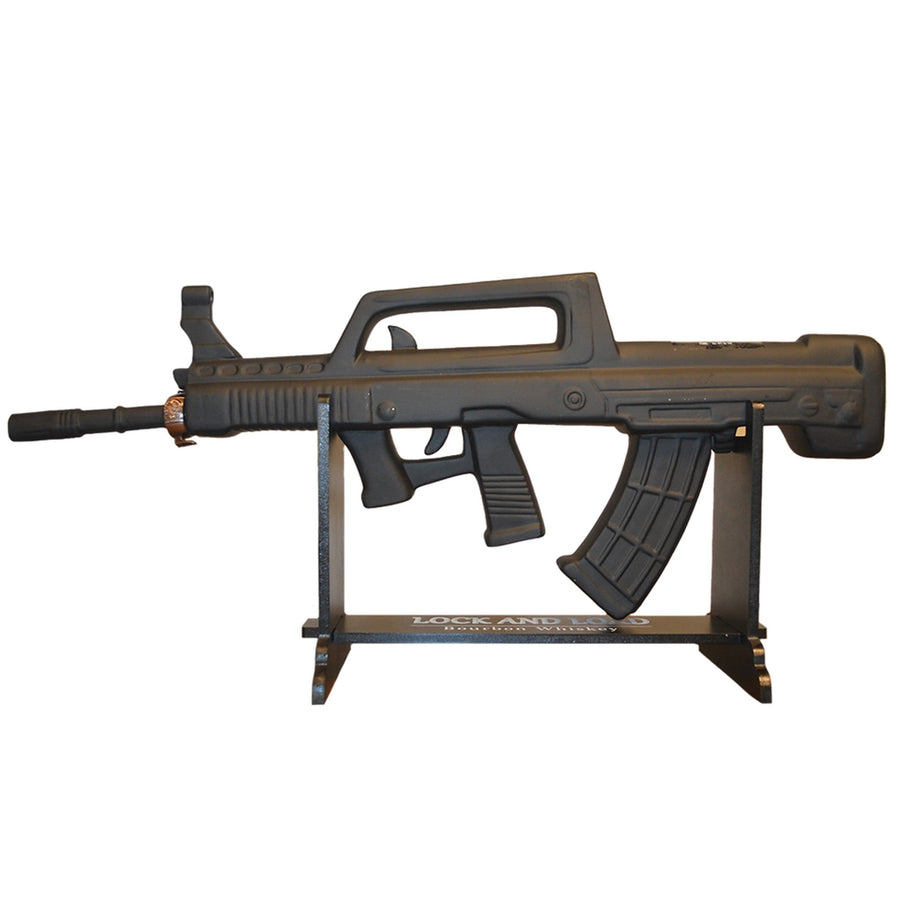 Lock and Load Rifle Shaped Bourbon Whiskey (1.75L) – Kings Wine and Spirit