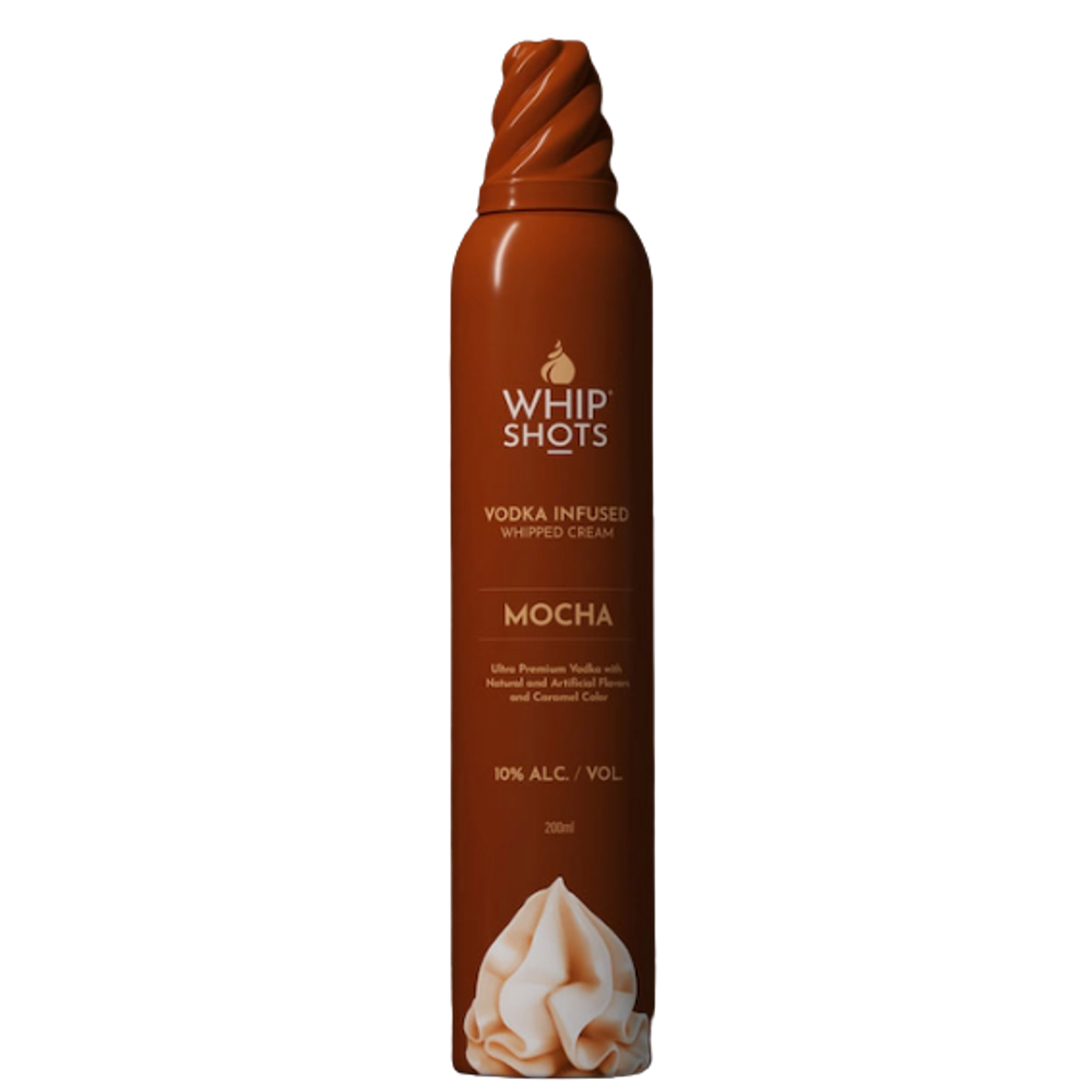 Whip Shots Vodka Infused Mocha Whipped Cream (200ml)