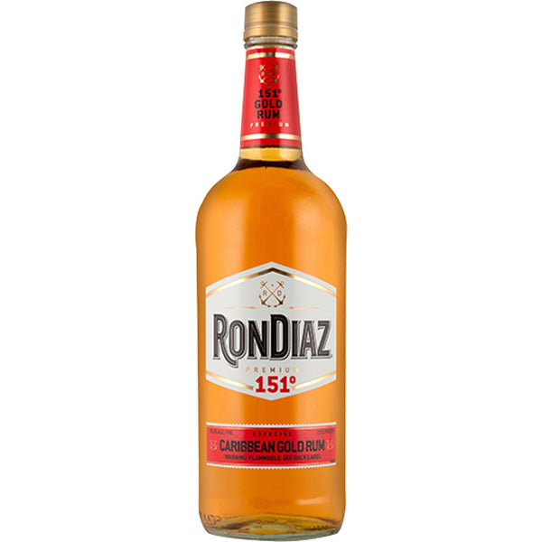 Ron Diaz 151 Proof Caribbean Gold Rum (1L) – Kings Wine and Spirit