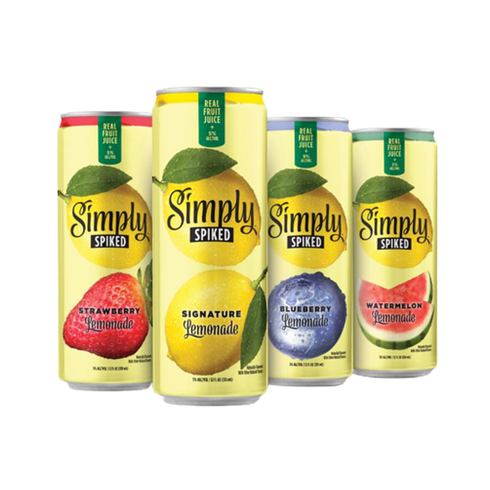 Simoly Lemonade Simply Spiked Lemonade Variety Pack (12pk) – Kings Wine and Spirit