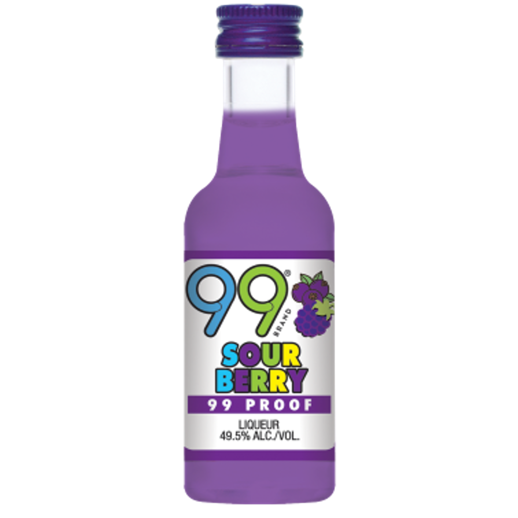 99 Brand Sour Berry Liqueur (12x50ml) – Kings Wine and Spirit