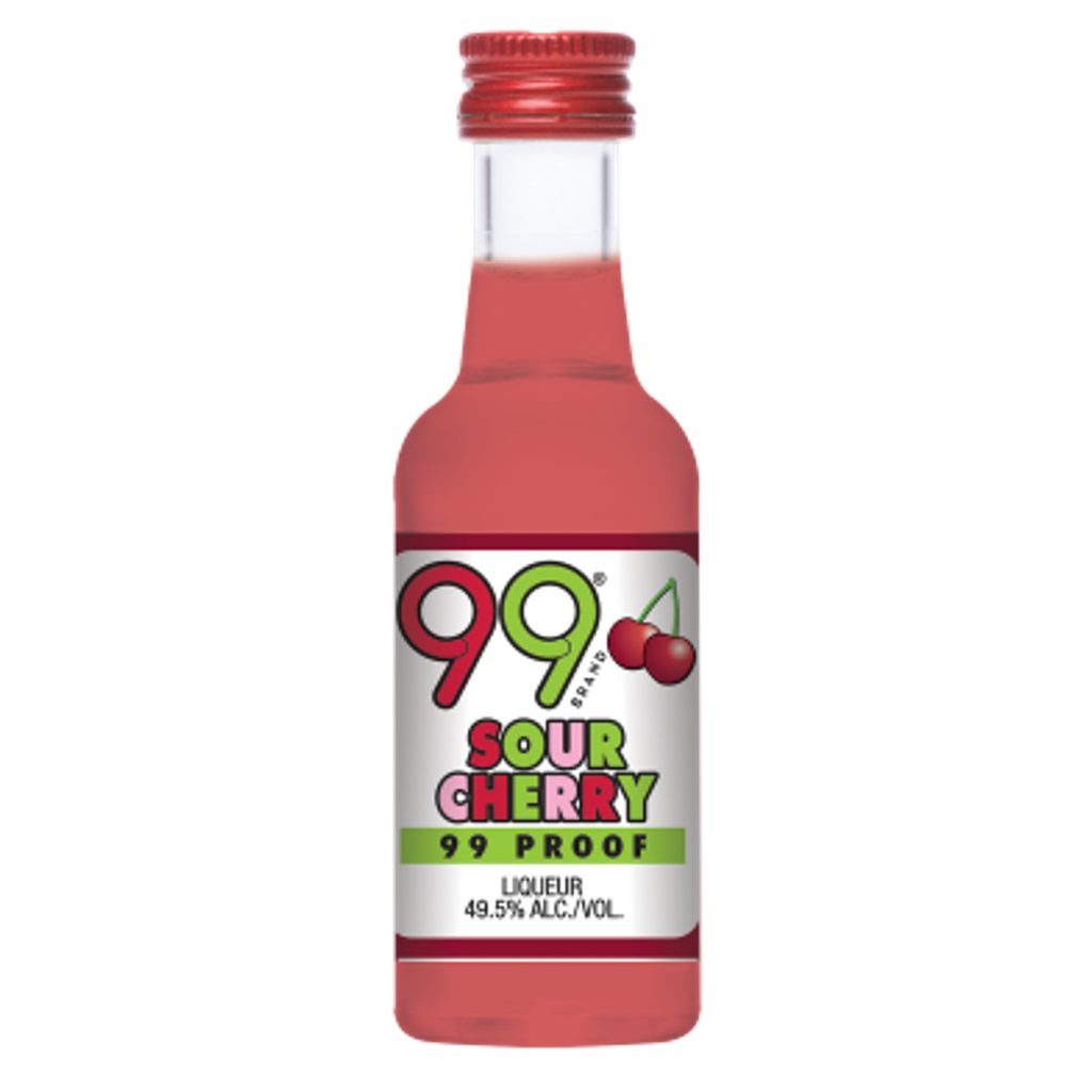 99 Brand Sour Cherry Liqueur (12x50ml) Kings Wine and Spirit