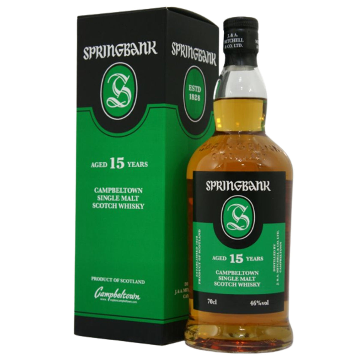SpringBank 15 Year Old Single Malt Scotch Whisky (700ml) – Kings Wine ...